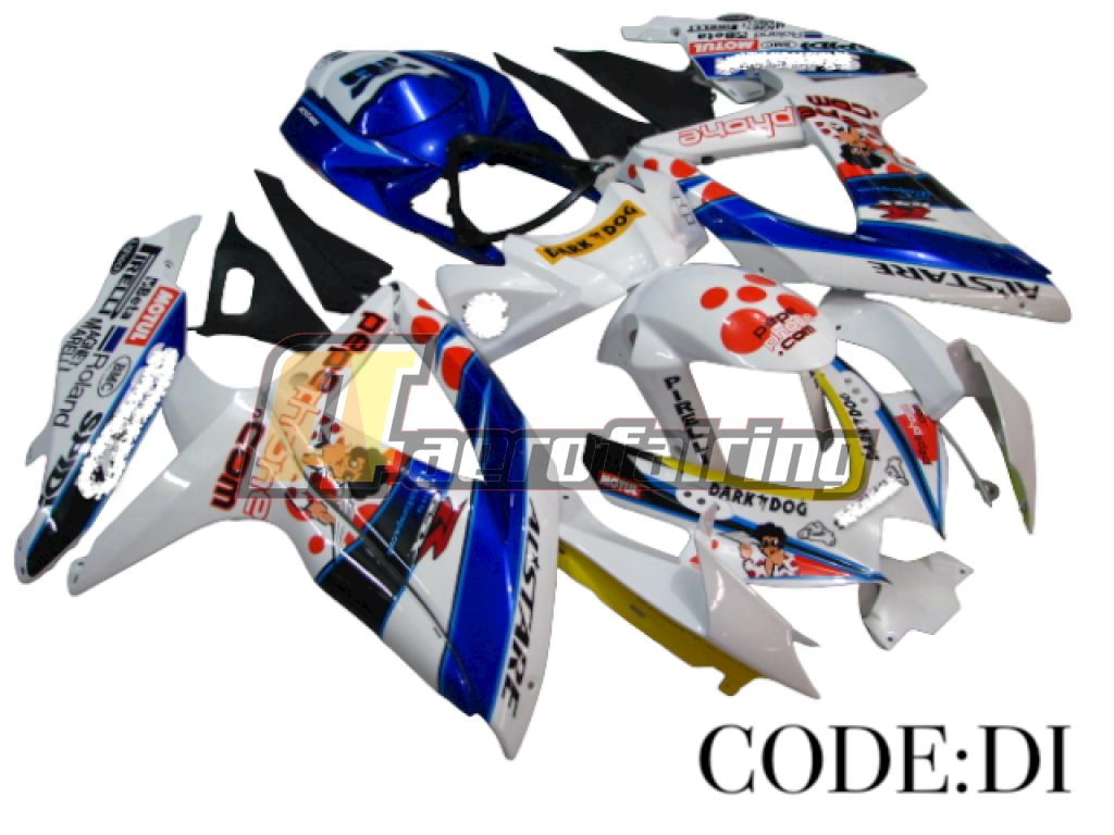 Copy Of Aero-Fairing Kit For Suzuki Gsxr600/750 K8 2008 2009 2010 Pb