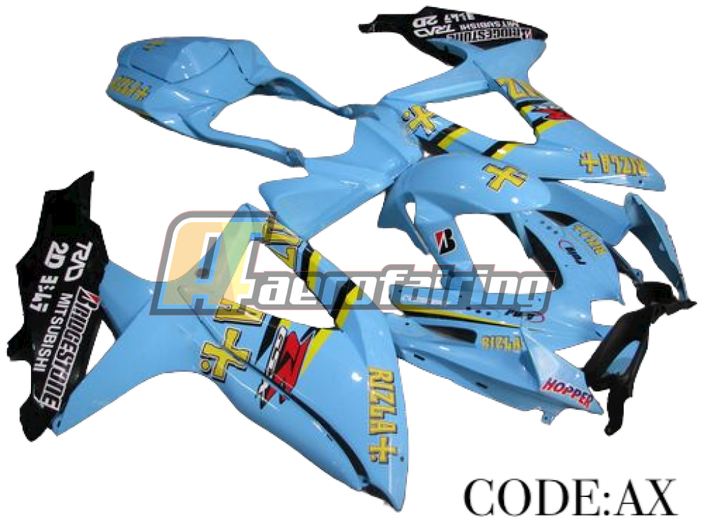 Copy Of Aero-Fairing Kit For Suzuki Gsxr600/750 K8 2008 2009 2010 Pb