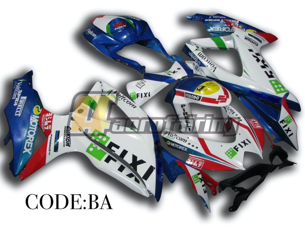 Copy Of Aero-Fairing Kit For Suzuki Gsxr600/750 K8 2008 2009 2010 Pb