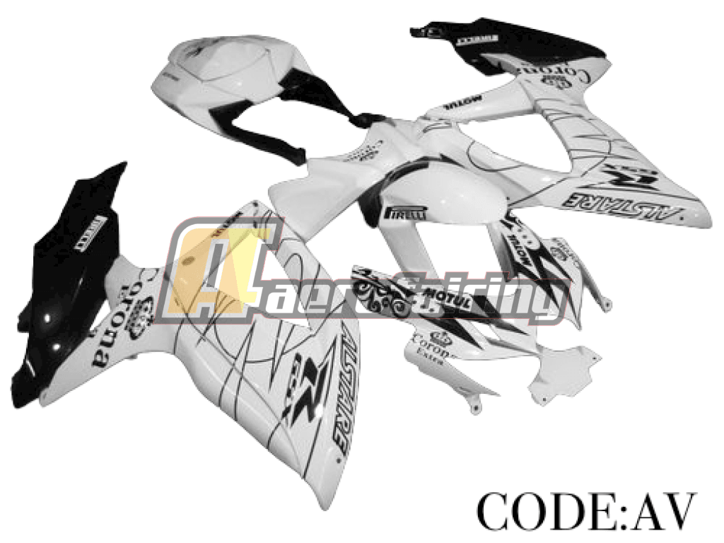 Copy Of Aero-Fairing Kit For Suzuki Gsxr600/750 K8 2008 2009 2010 Pb