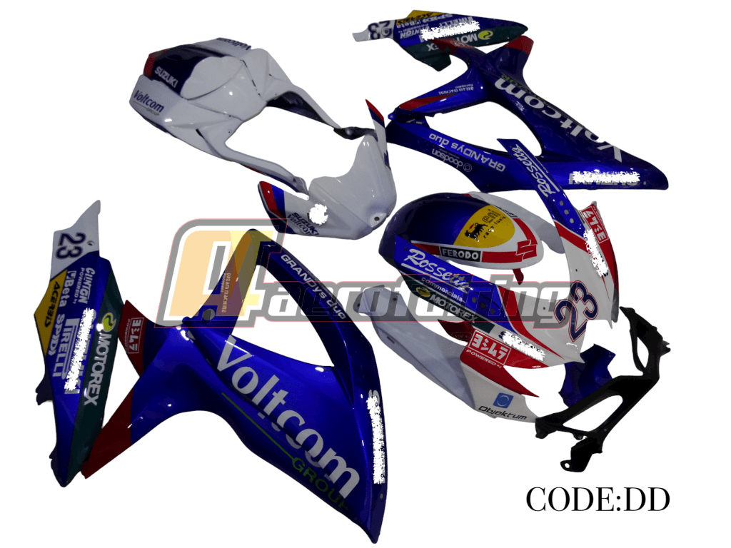 Copy Of Aero-Fairing Kit For Suzuki Gsxr600/750 K8 2008 2009 2010 Pb