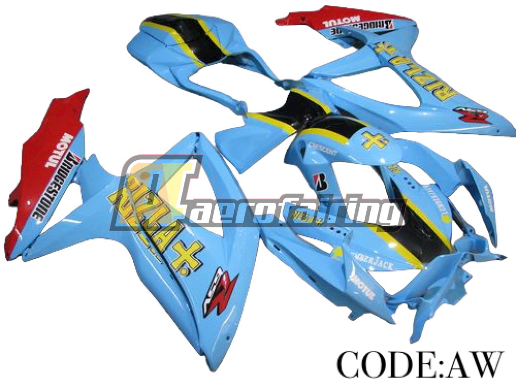 Copy Of Aero-Fairing Kit For Suzuki Gsxr600/750 K8 2008 2009 2010 Pb