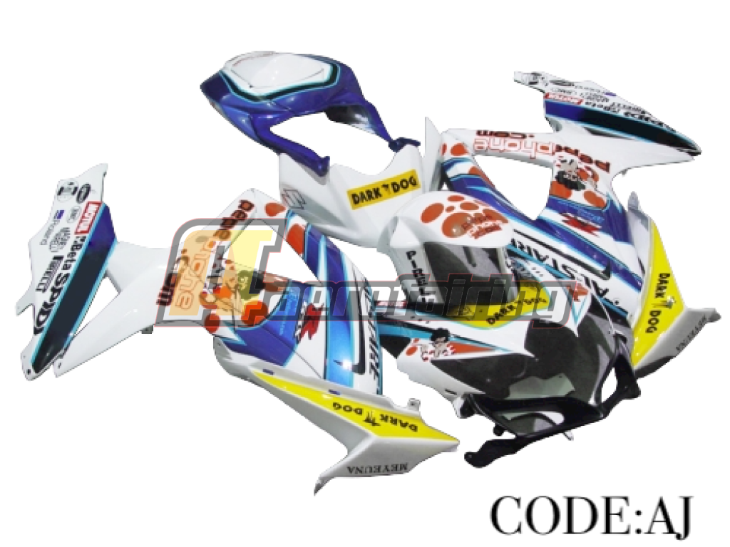 Copy Of Aero-Fairing Kit For Suzuki Gsxr600/750 K8 2008 2009 2010 Pb