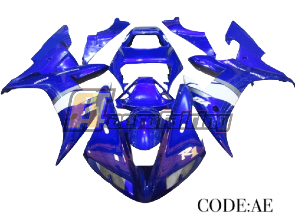 Copy Of Aero-Fairing Kit For Yamaha Yzf-1000 R1 2002 2003 Kka