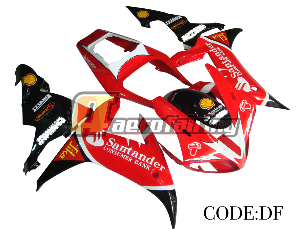 Copy Of Aero-Fairing Kit For Yamaha Yzf-1000 R1 2002 2003 Kka