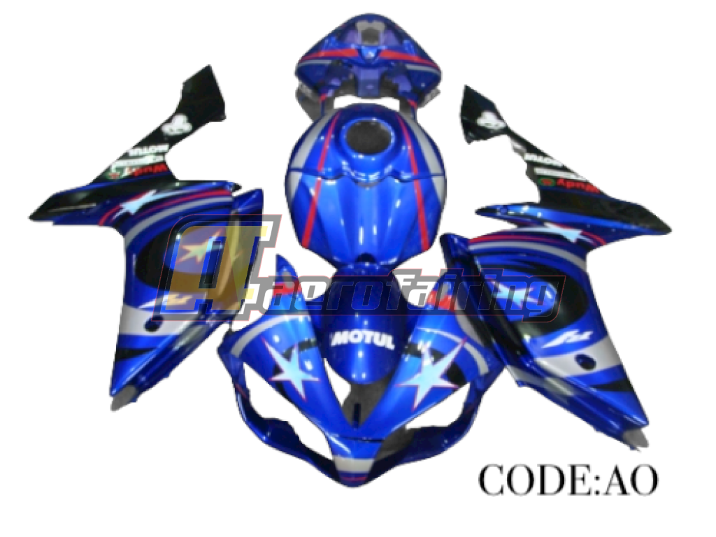 Copy Of Aero-Fairing Kit For Yamaha Yzf-1000 R1 2007 2008 Pb