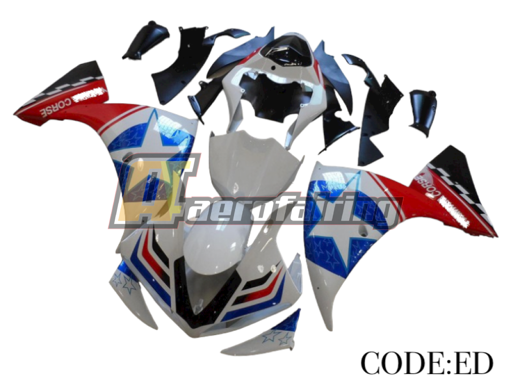 Copy Of Aero-Fairing Kit For Yamaha Yzf-1000 R1 2012 2013 2014