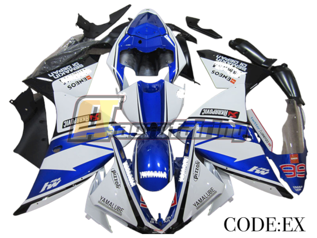 Copy Of Aero-Fairing Kit For Yamaha Yzf-1000 R1 2012 2013 2014