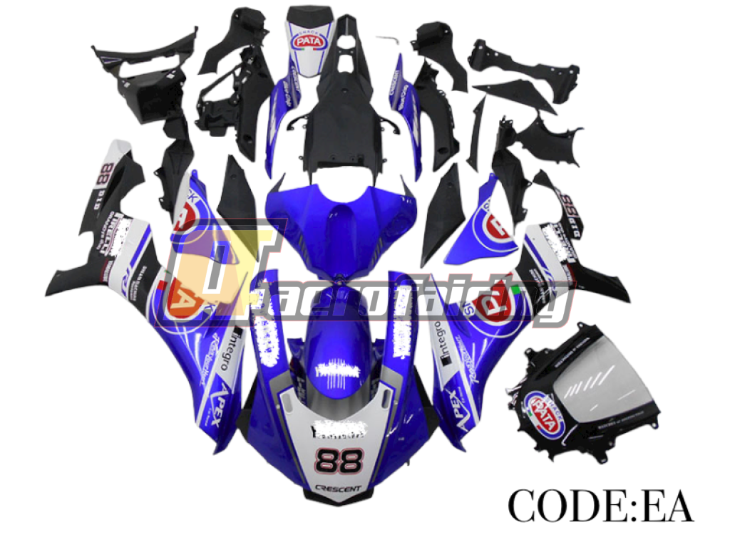 Copy Of Aero-Fairing Kit For Yamaha Yzf-1000 R1 2015 2016 2017 2018 2019