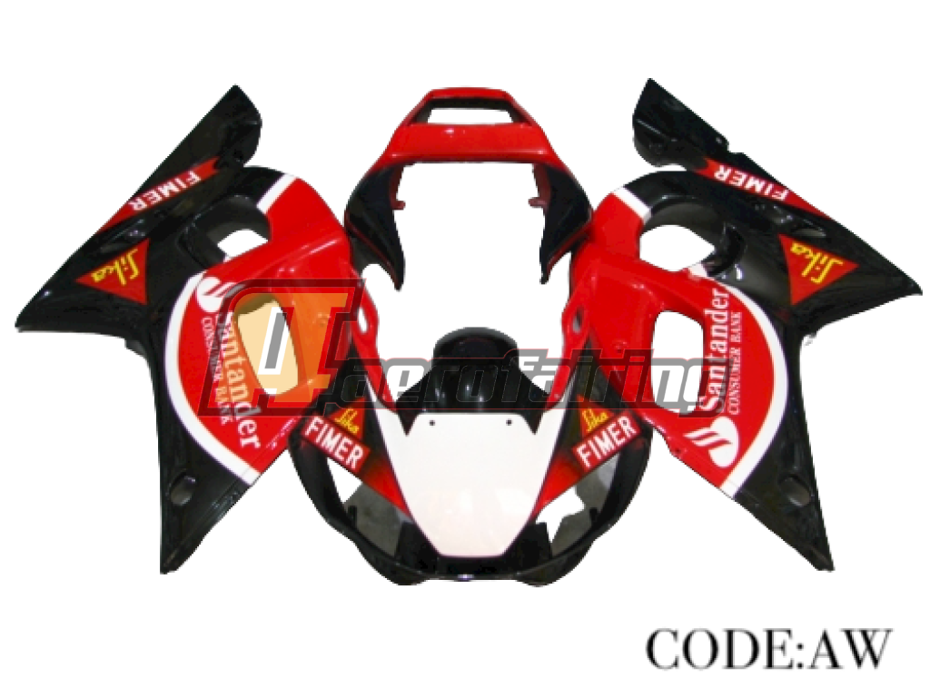 Copy Of Aero-Fairing Kit For Yamaha Yzf-600 R6 1998 1999 2000 2001 2002