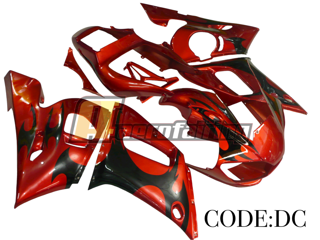 Copy Of Aero-Fairing Kit For Yamaha Yzf-600 R6 1998 1999 2000 2001 2002