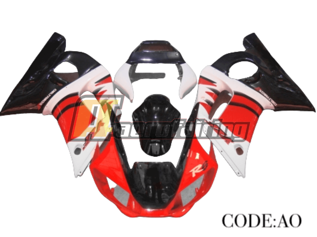 Copy Of Aero-Fairing Kit For Yamaha Yzf-600 R6 1998 1999 2000 2001 2002