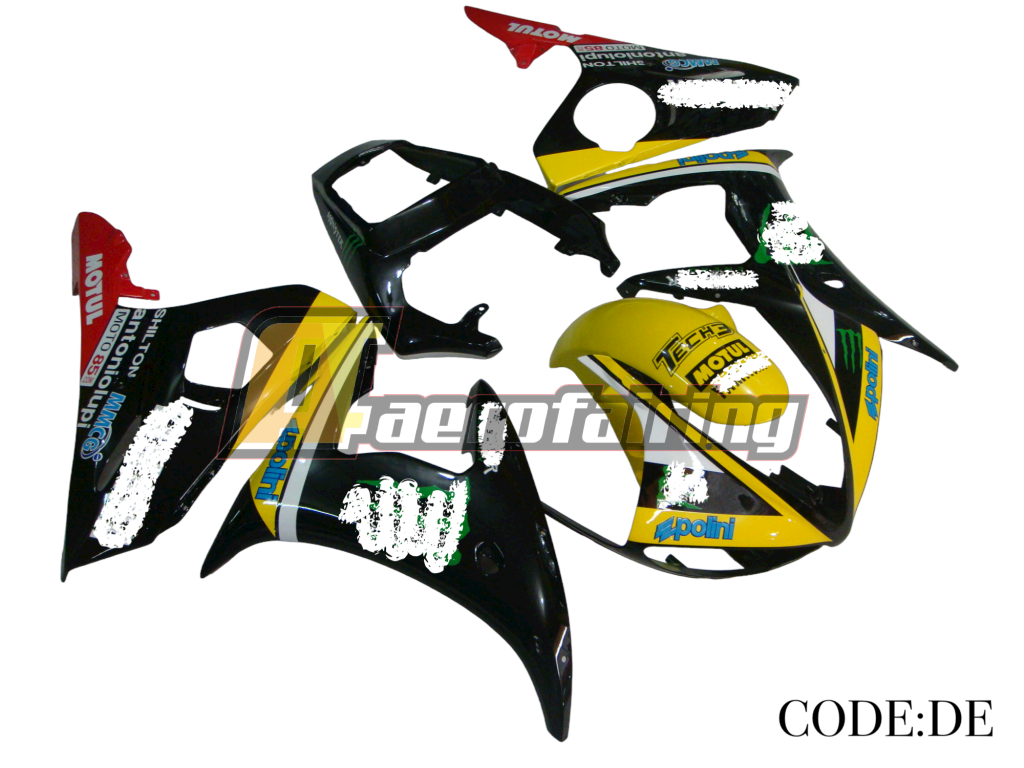 Copy Of Aero-Fairing Kit For Yamaha Yzf-600 R6 2003 2004 Pb