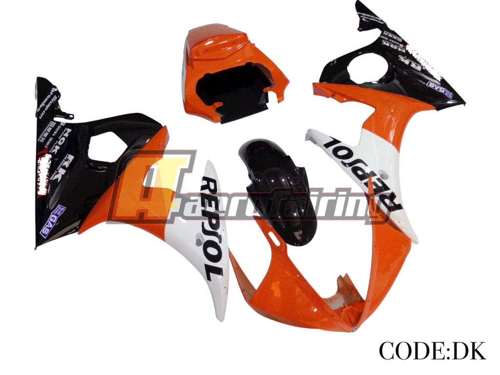 Copy Of Aero-Fairing Kit For Yamaha Yzf-600 R6 2003 2004 Pb