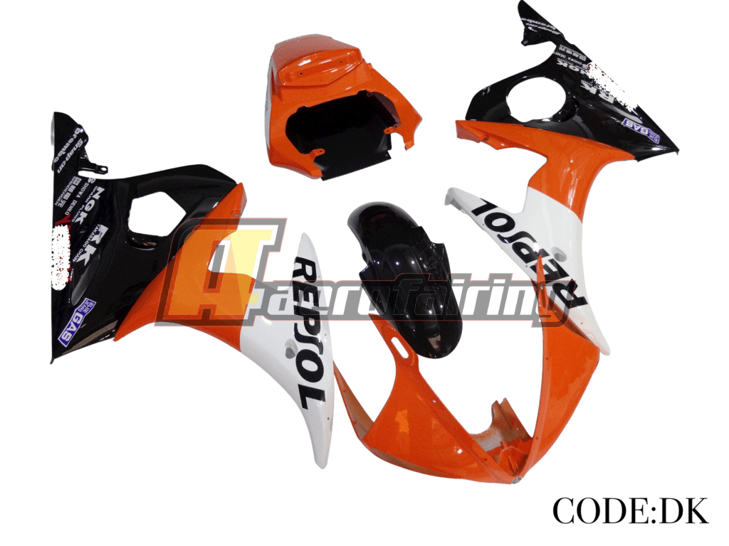 Copy Of Aero-Fairing Kit For Yamaha Yzf-600 R6 2005 Kkb