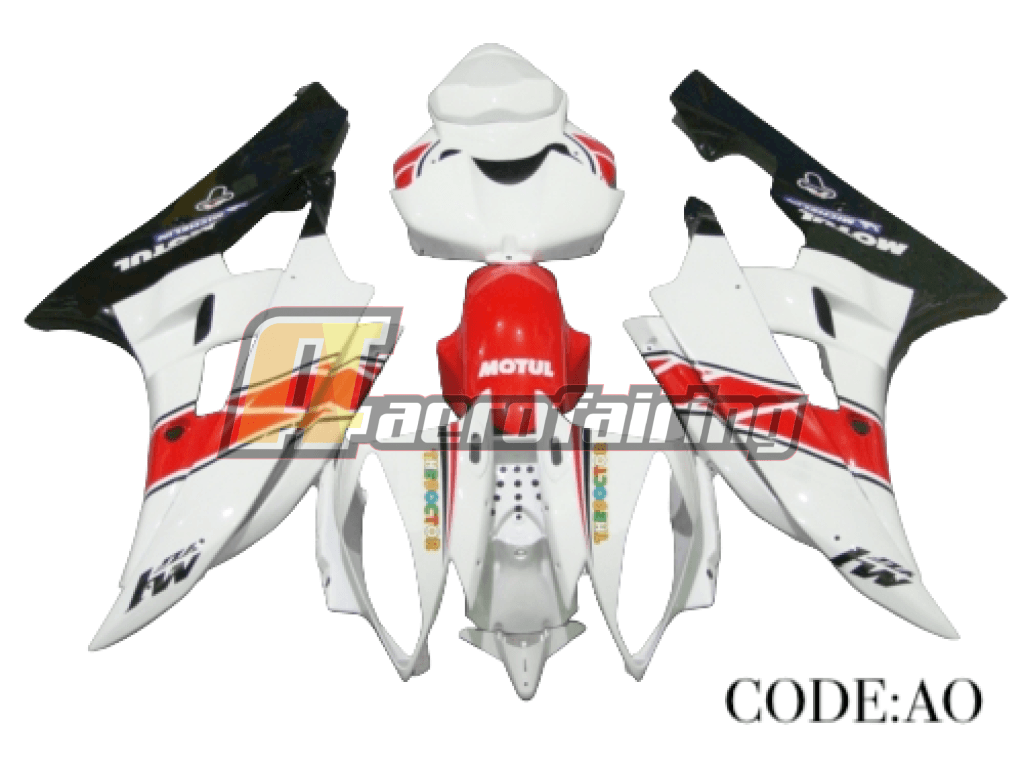 Copy Of Aero-Fairing Kit For Yamaha Yzf-600 R6 2006 2007 Pb