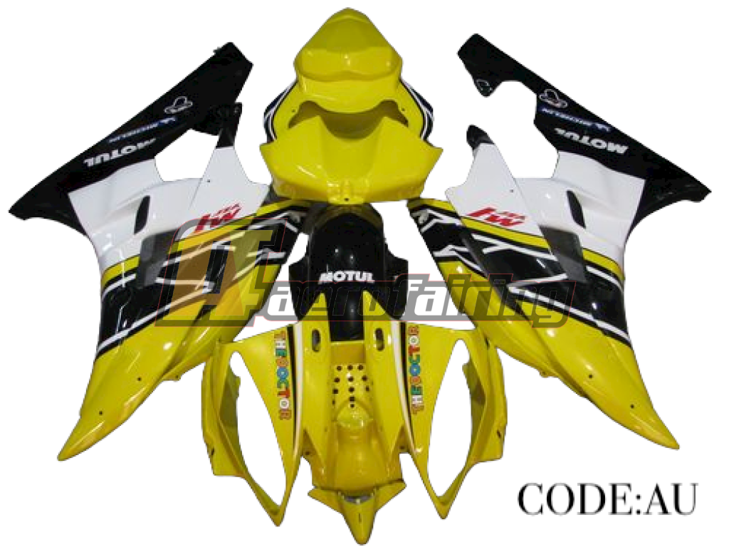 Copy Of Aero-Fairing Kit For Yamaha Yzf-600 R6 2006 2007 Pb