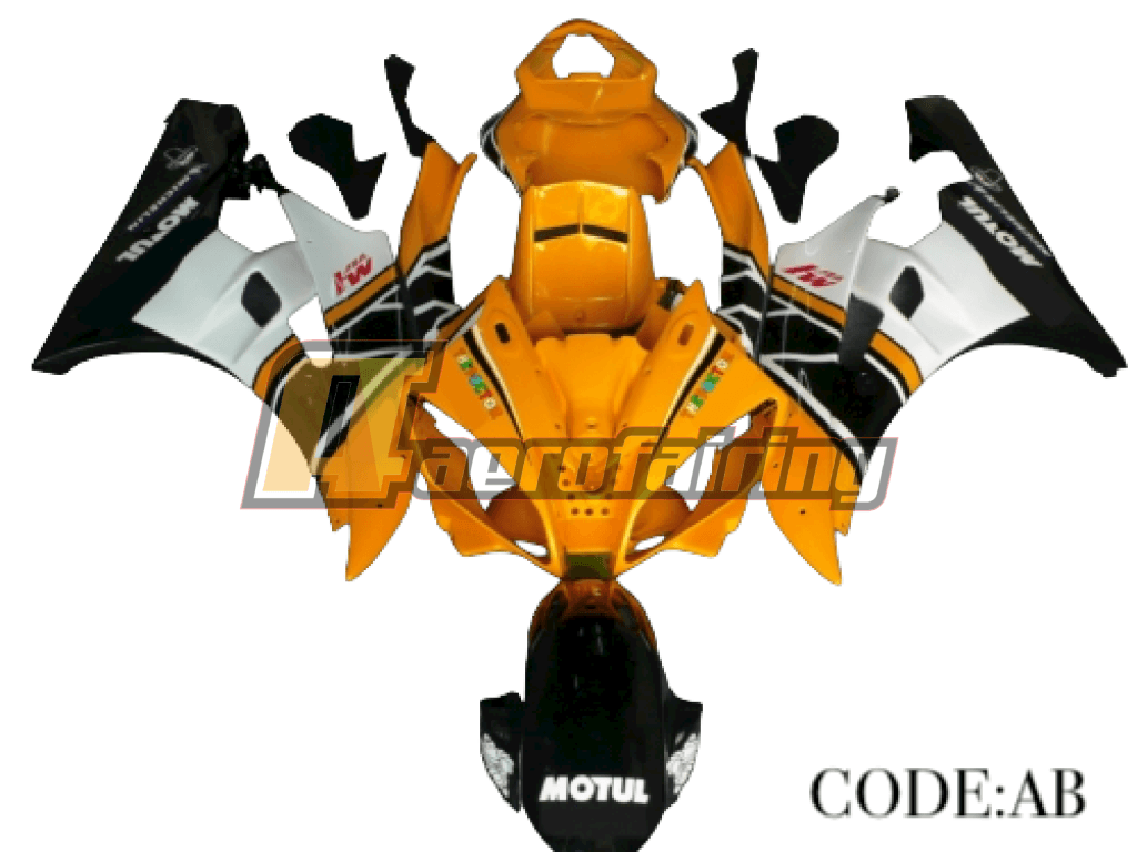 Copy Of Aero-Fairing Kit For Yamaha Yzf-600 R6 2006 2007 Pb