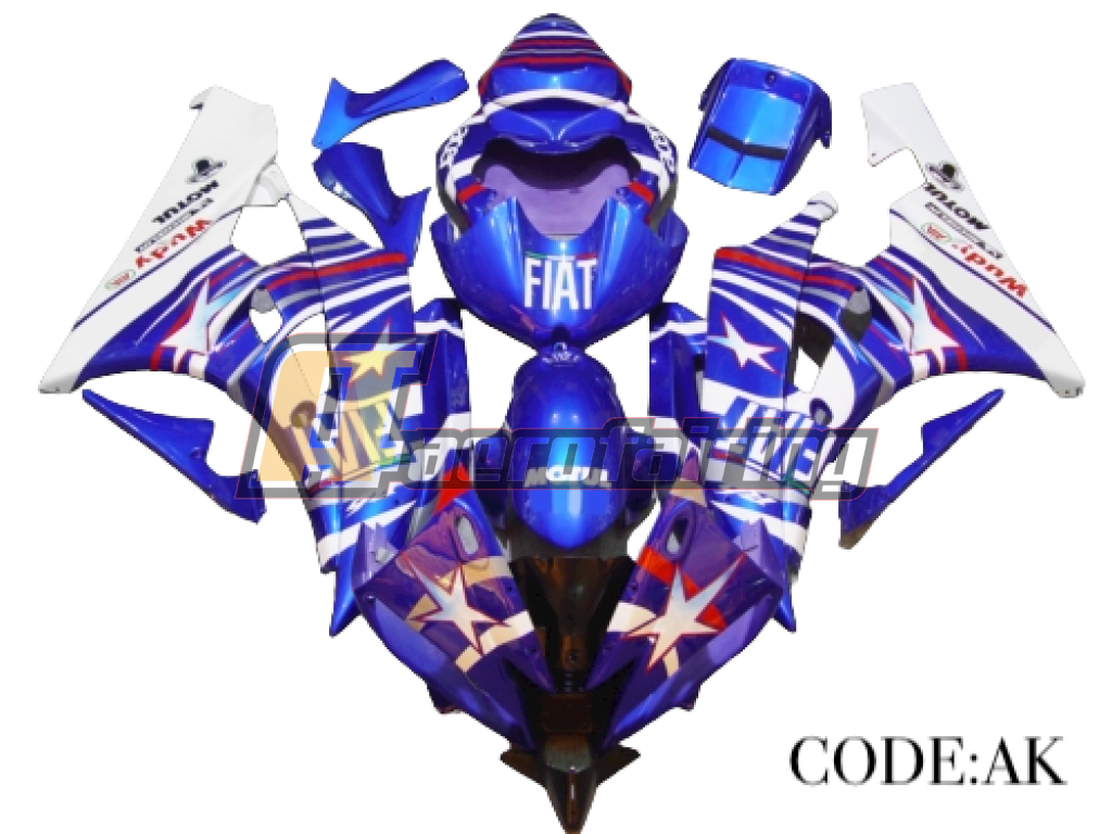 Copy Of Aero-Fairing Kit For Yamaha Yzf-600 R6 2006 2007 Pb